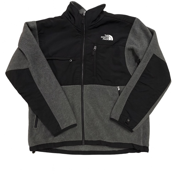 The North Face Other - The North Face Men’s Small Polartec Fleece Jacket Black Gray Outdoor Full Zip